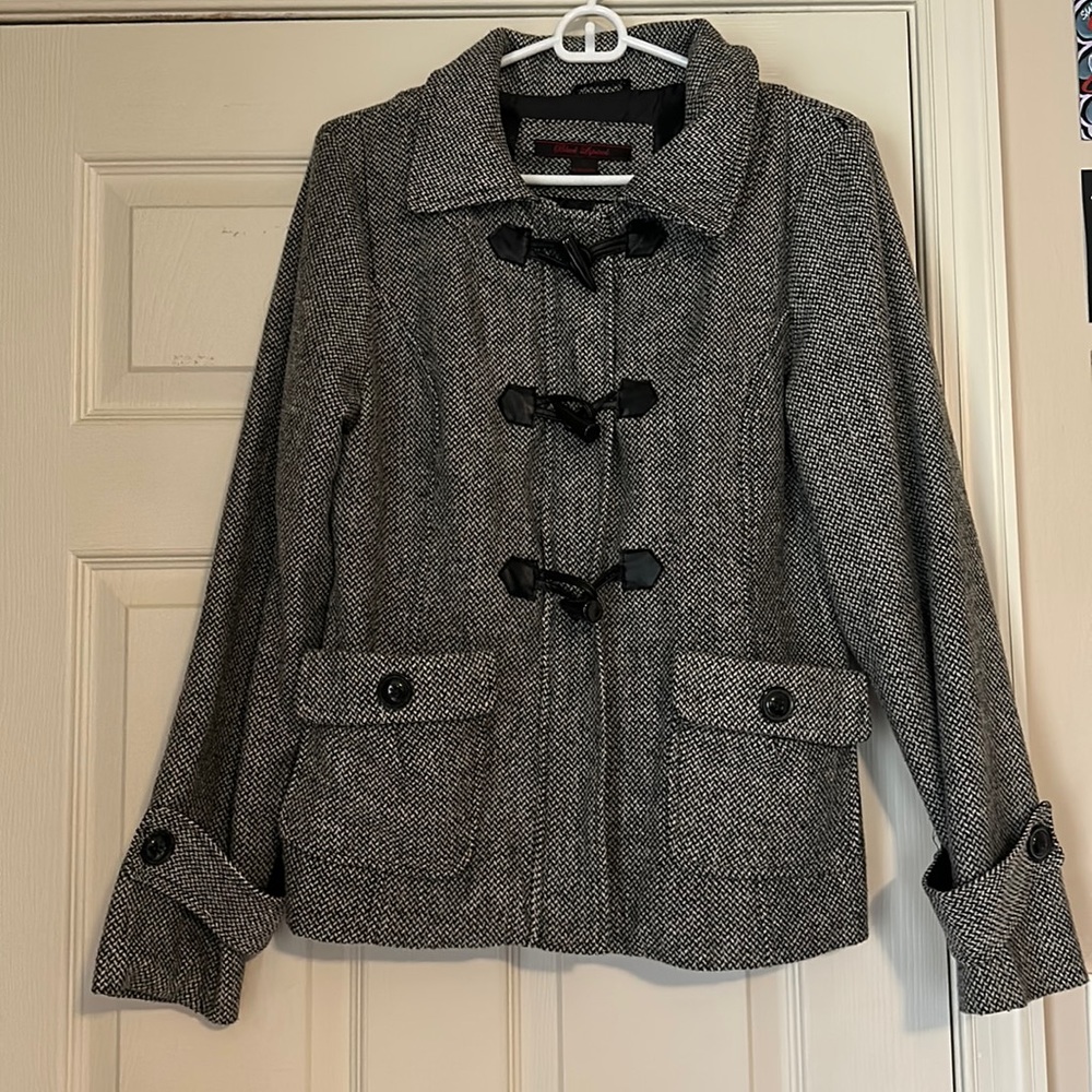 Tweed over coat